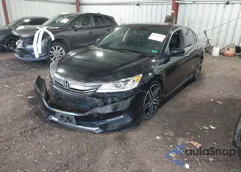 2016 Honda Accord Sport из США, поврежденный, VIN 1HGCR2F57GA025808